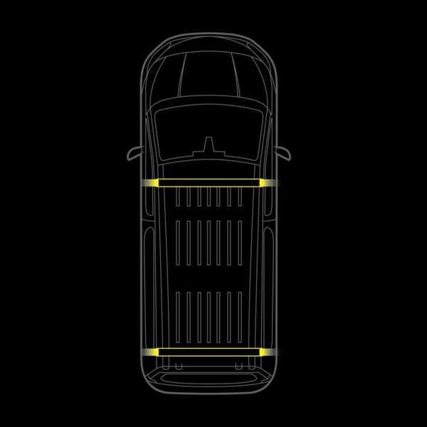 Strands Cruise Light C-Rack, do VW Transporter T7