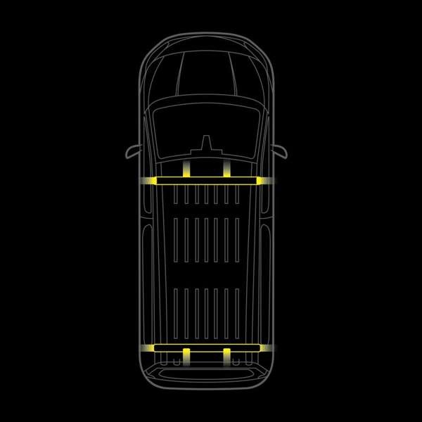 Strands Cruise Light C-Rack, do VW Transporter T7