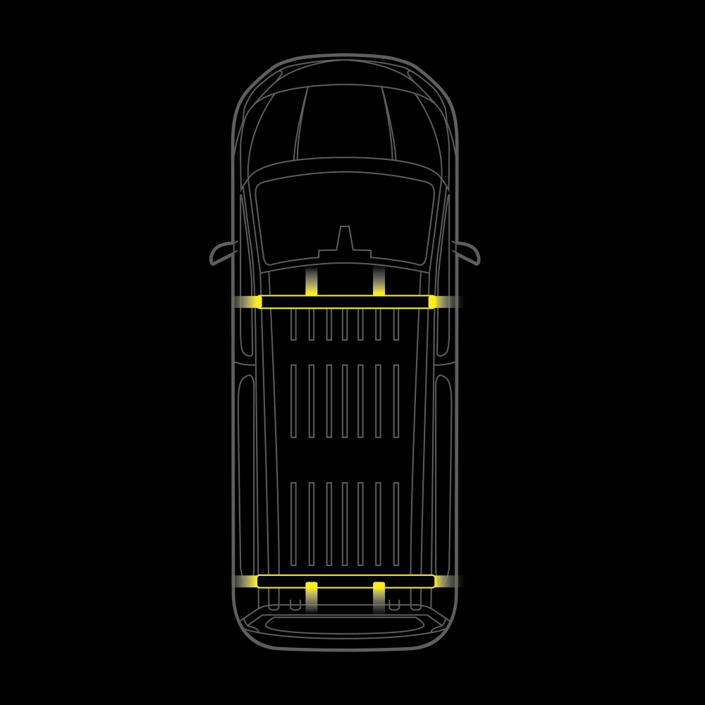 Strands Cruise Light C-Rack, do VW Transporter T7