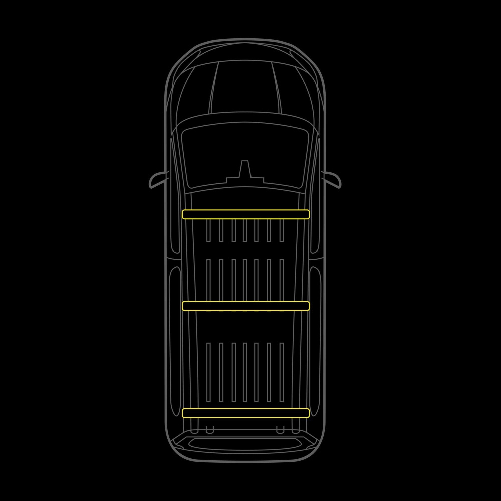 Strands Cruise Light C-Rack, do VW Transporter T7