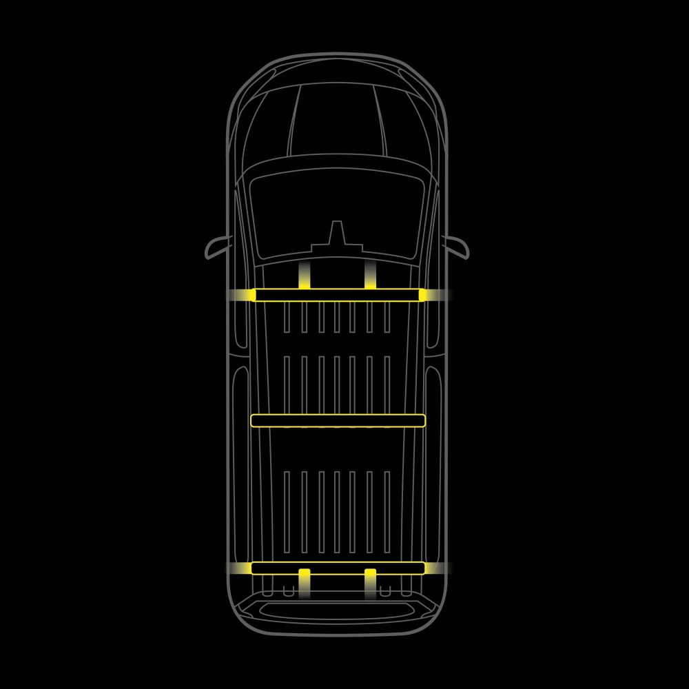 Strands Cruise Light C-Rack, do VW Transporter T7