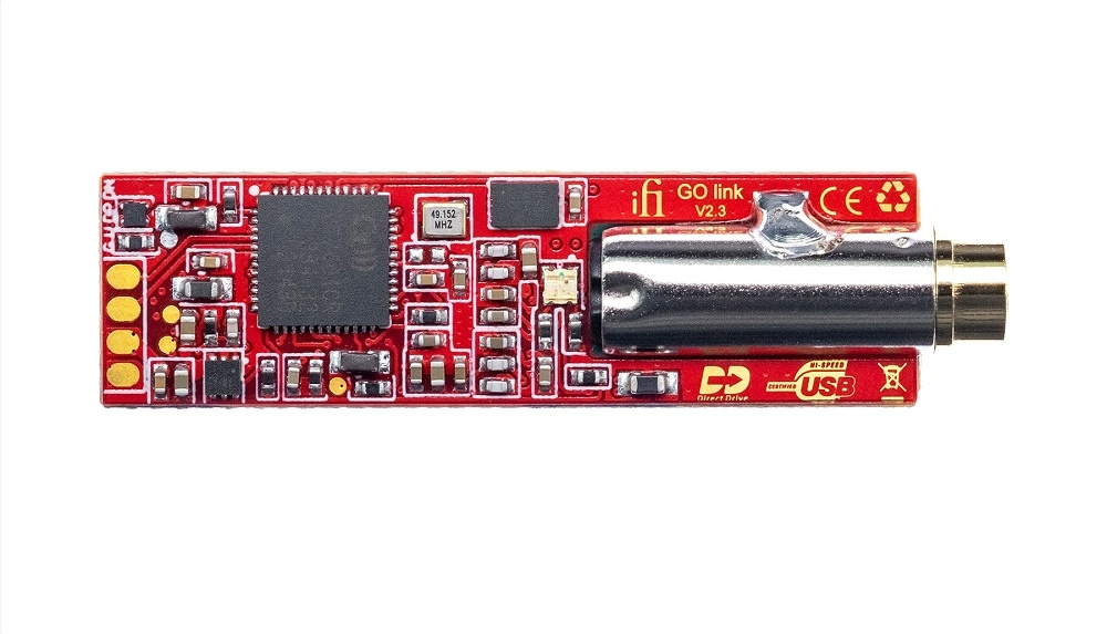 iFi Audio GO Link, kompaktowy wzmacniacz słuchawkowy Hi-Res