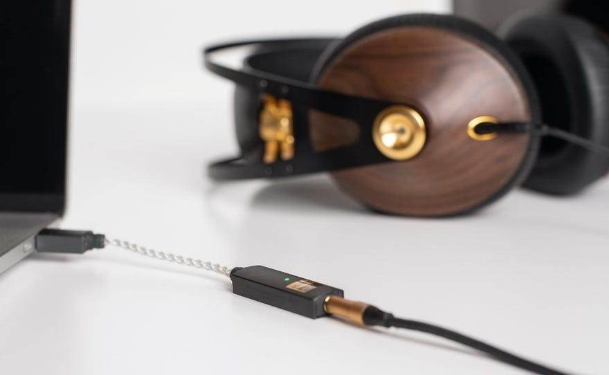 iFi Audio GO Link, kompaktowy wzmacniacz słuchawkowy Hi-Res