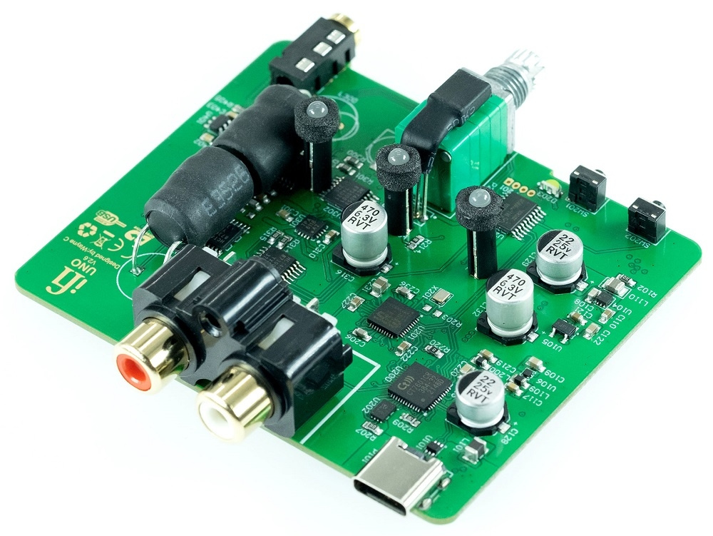 iFi Audio Uno, wzmacniacz słuchawkowy z USB DAC