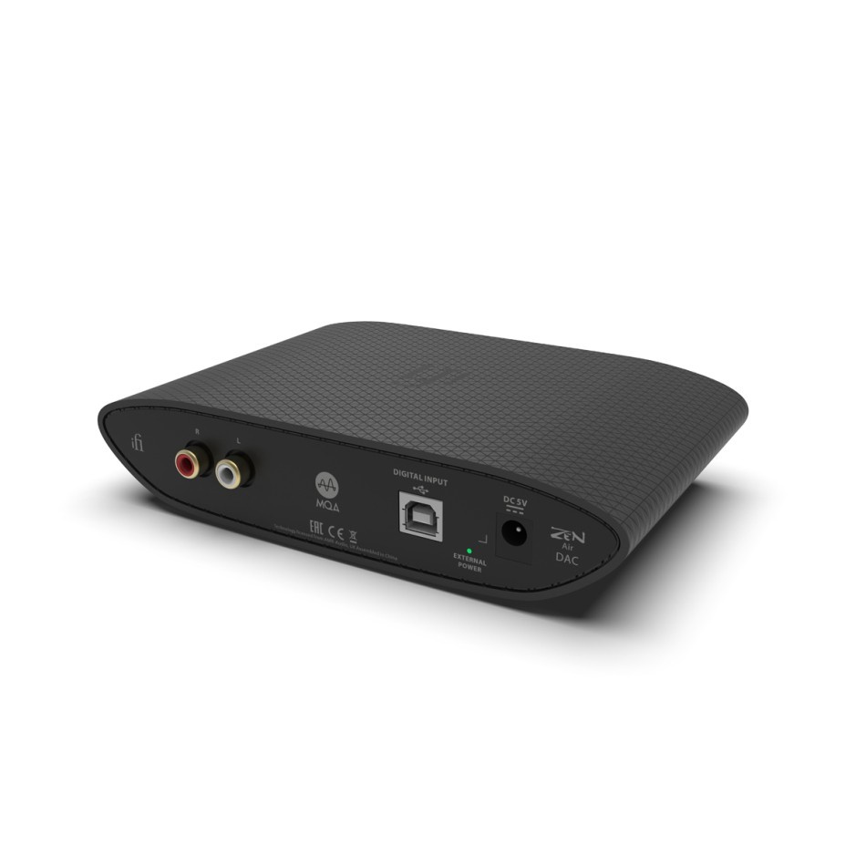 iFi Audio Zen Air DAC Black Edition, z obsługą MQA i gniazdem słuchawkowym