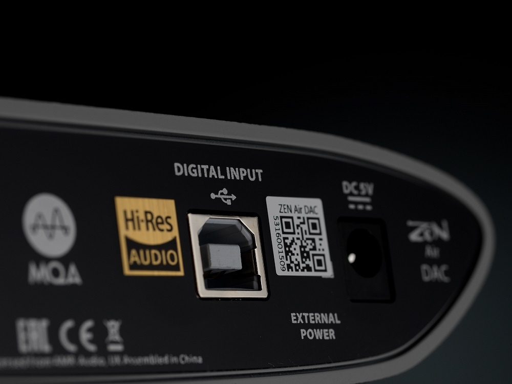 iFi Audio Zen Air DAC Black Edition, z obsługą MQA i gniazdem słuchawkowym