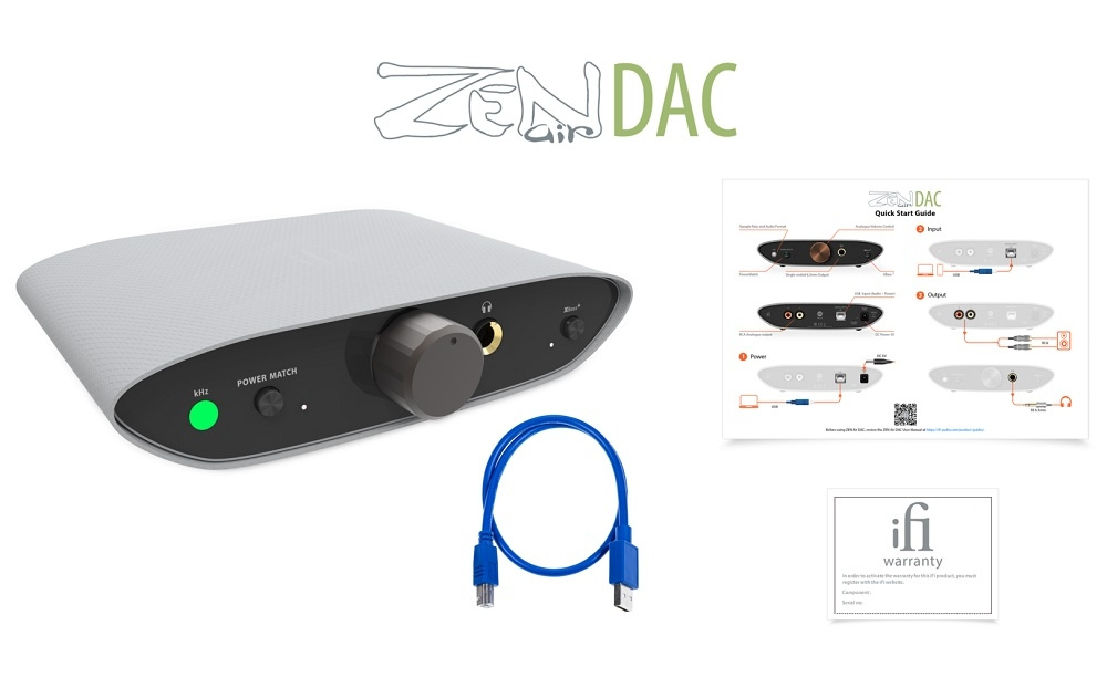 iFi Audio Zen Air DAC Black Edition, z obsługą MQA i gniazdem słuchawkowym