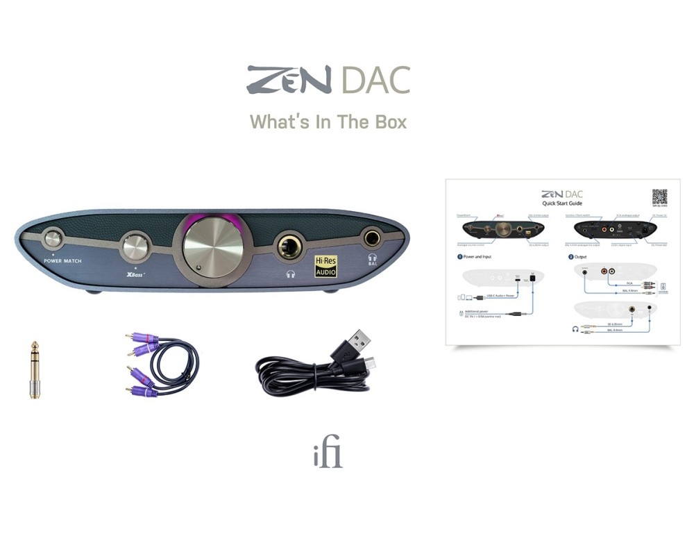 iFi Audio Zen DAC 3, USB-DAC z USB-C i gniazdem słuchawkowym