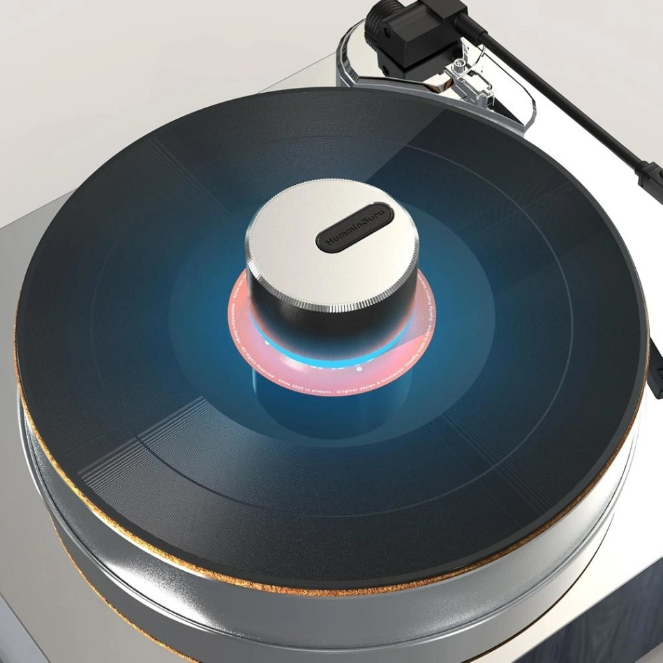 HumminGuru LUMI Record Stabilizer, docisk do płyt winylowych