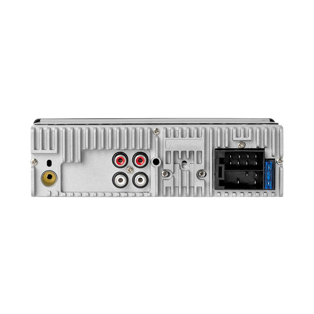 Bass Habit DMR10BT, radio samochodowe z Bluetooth, AUX, USB i 2 parami wyjść niskopoziomowych