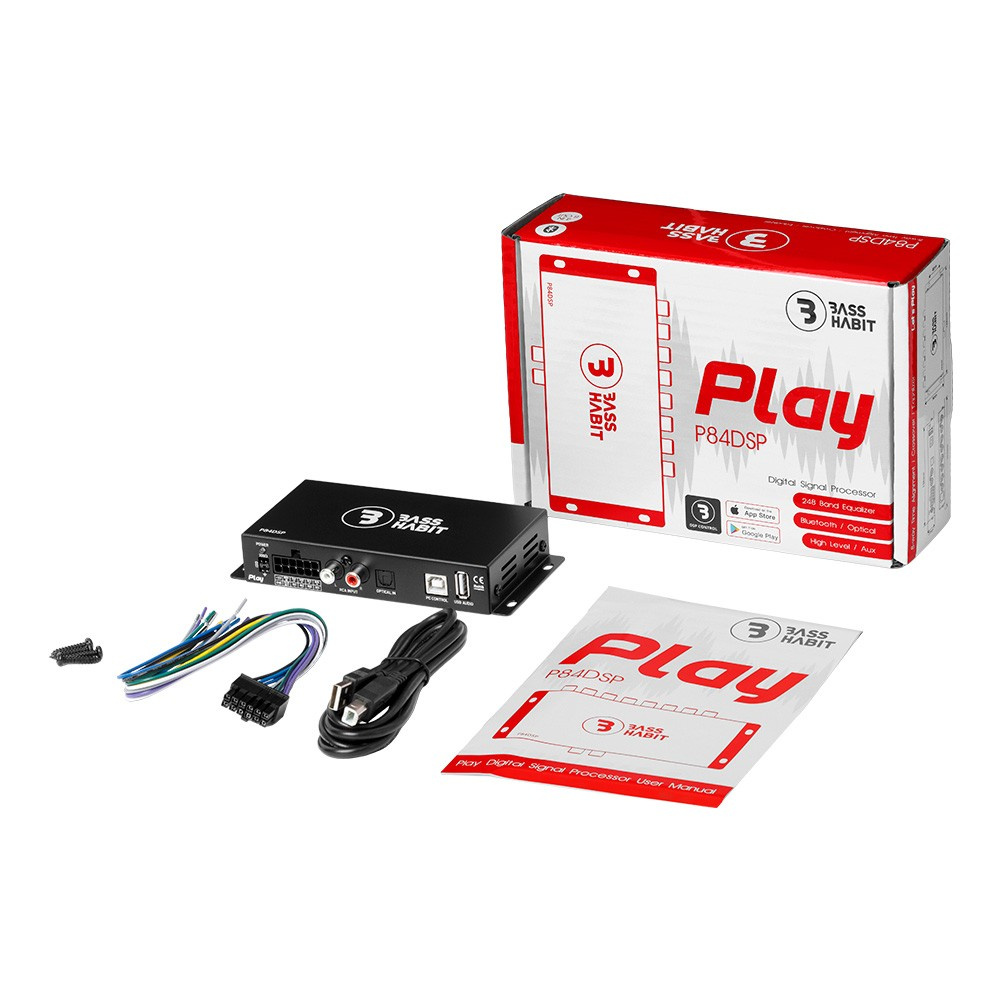 Bass Habit P84DSP, 8-kanałowy DSP z Bluetooth