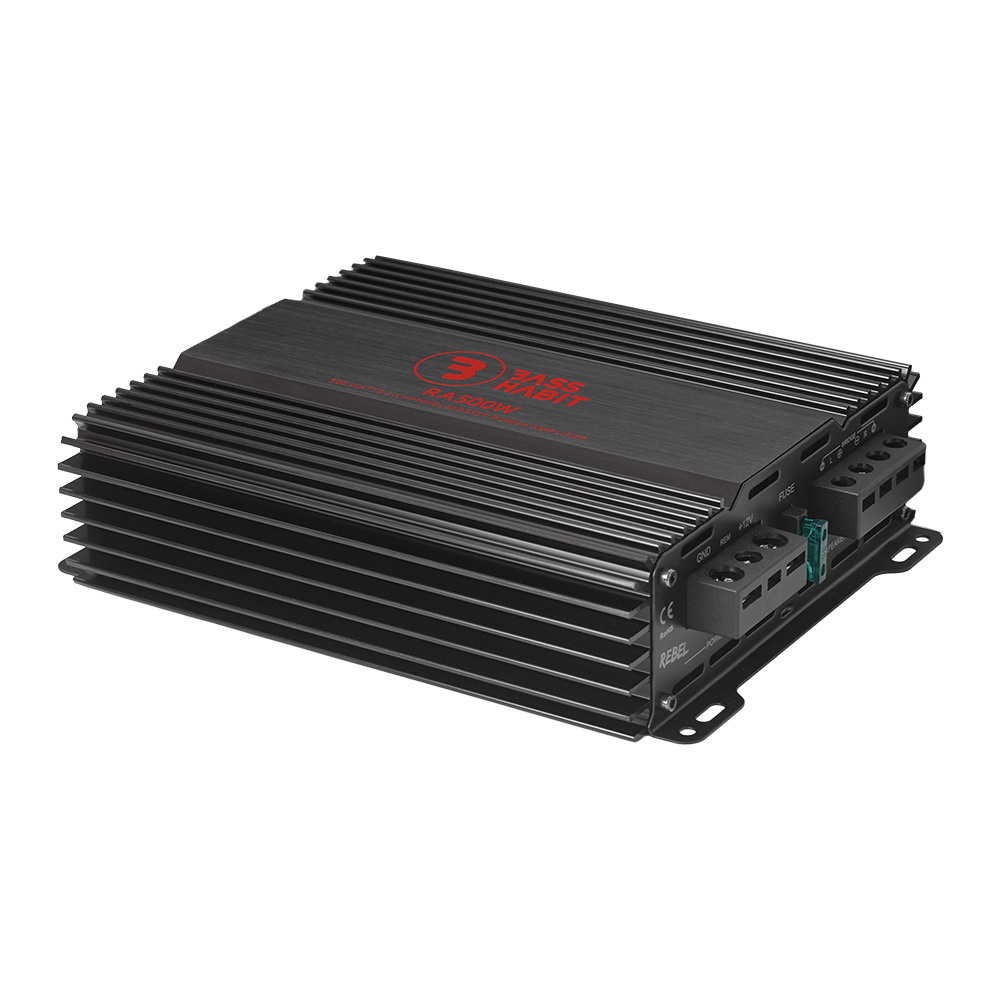 Bass Habit Rebel RA500W, dwukanałowy wzmacniacz