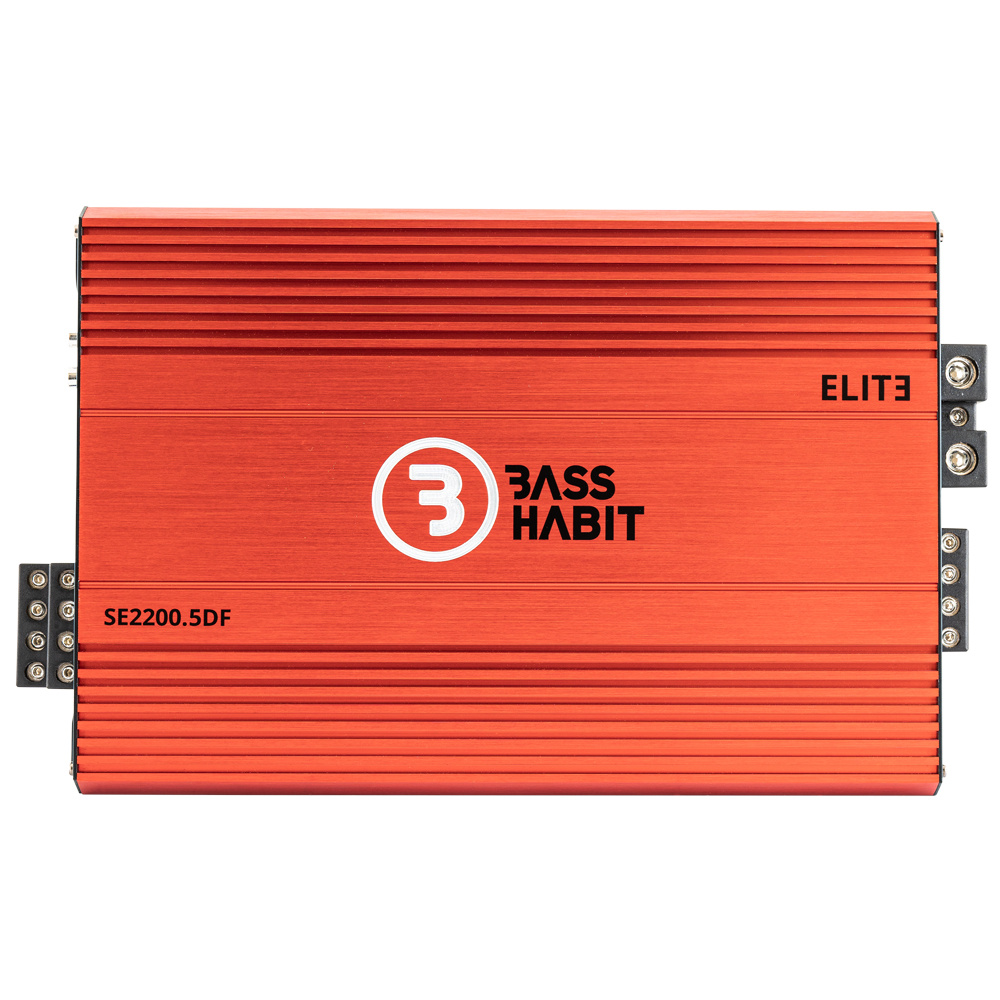 Bass Habit SPL ELITE 2200.5DF, pięciokanałowy wzmacniacz