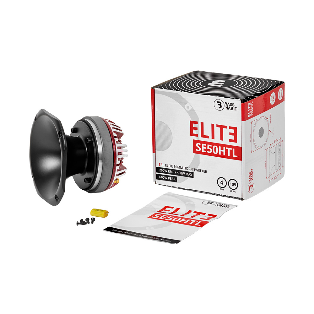 Bass Habit SPL Elite SE50HTL, kompaktowy przetwornik 2-calowy