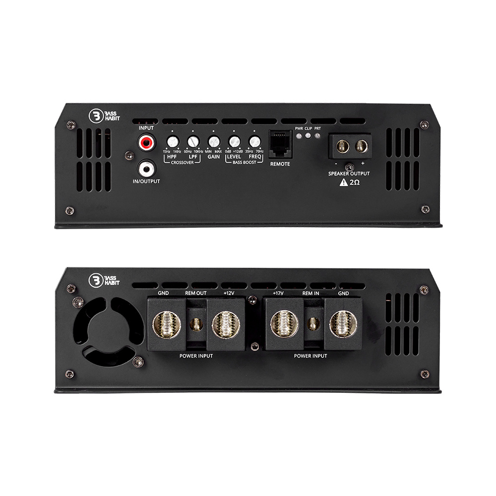 Bass Habit SPL ELITE 8000.1D2, ekstremalnie wydajny prądowo monoblok