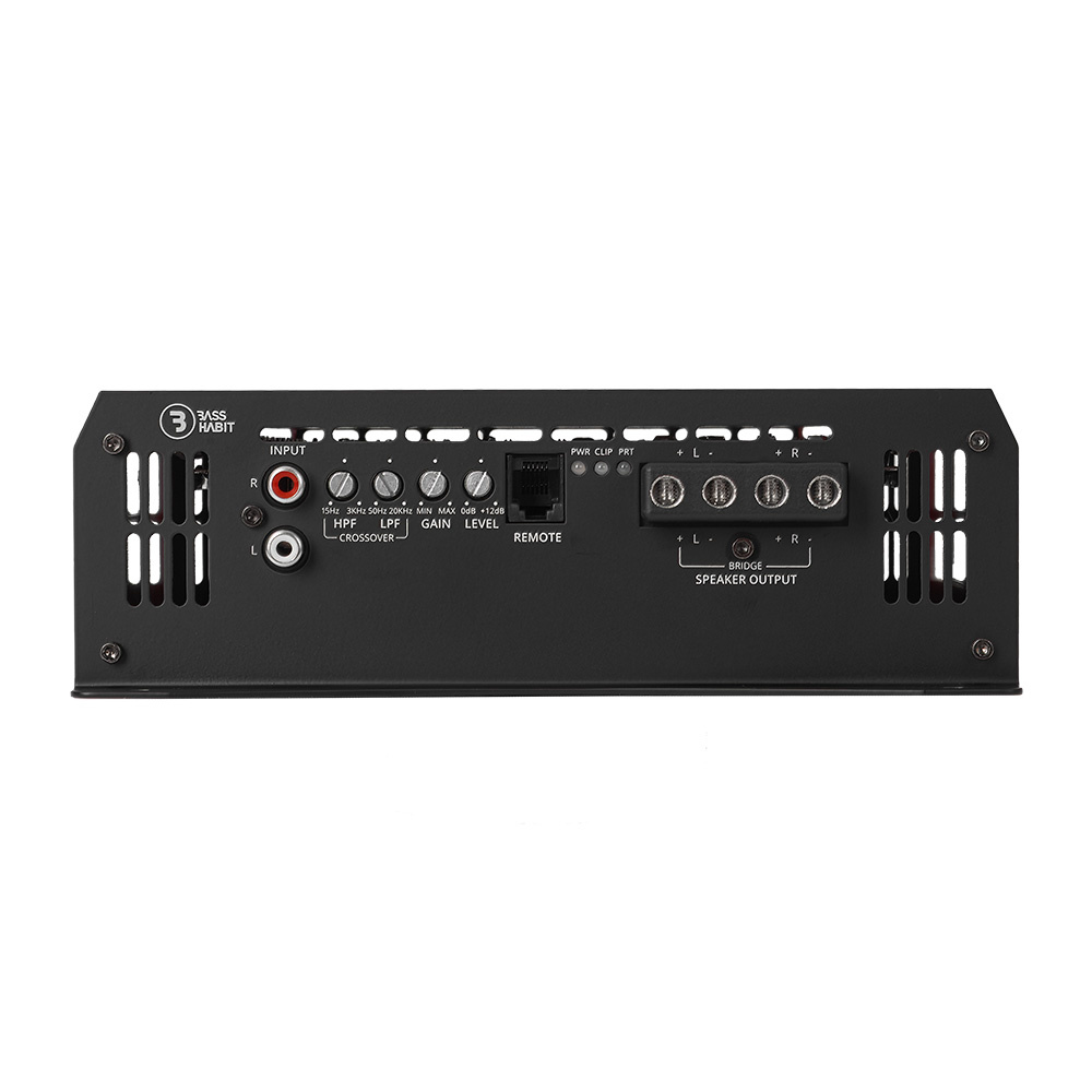Bass Habit SPL ELITE 850.2DF, wydajny prądowo dwukanałowy wzmacniacz