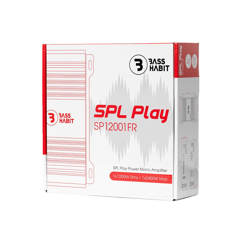 Bass Habit SPL Play SP12001FR, monoblok