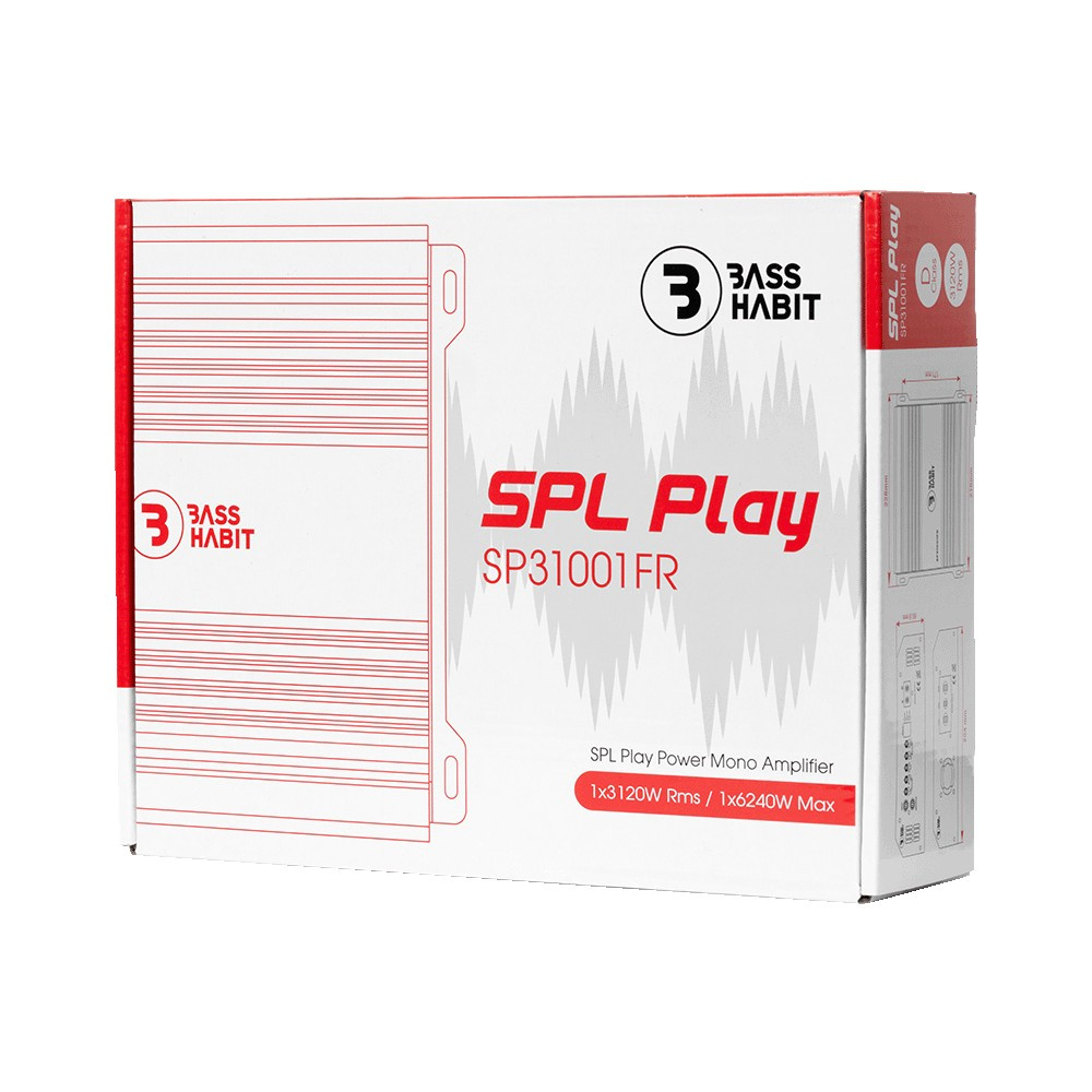 Bass Habit SPL Play SP31001FR, monoblok