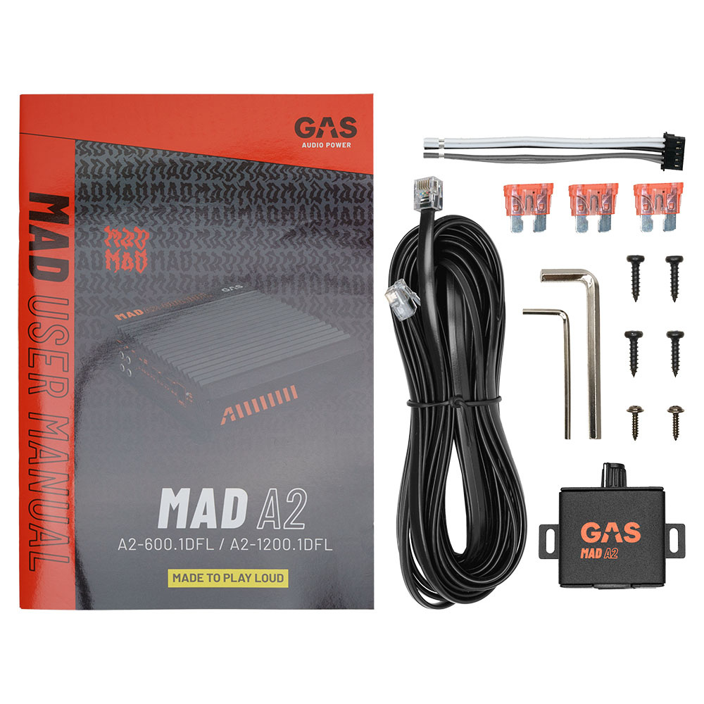 GAS MAD A2-1200.1DFL, mocny monoblok