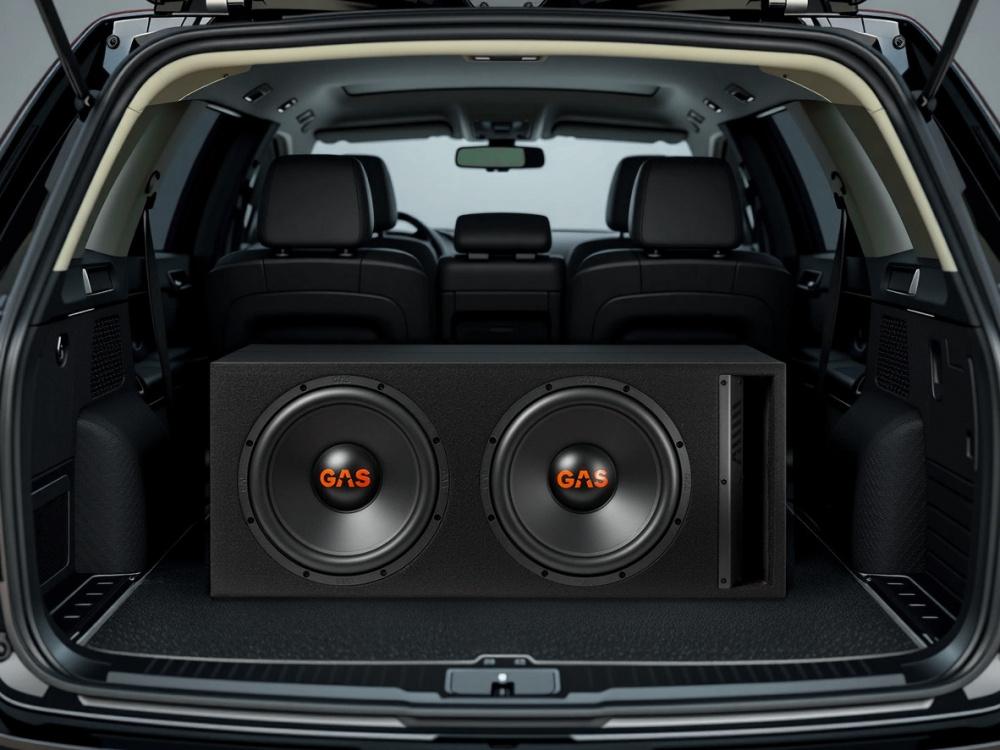 GAS MAD B2-212V, skrzynia basowa 2x12 cali