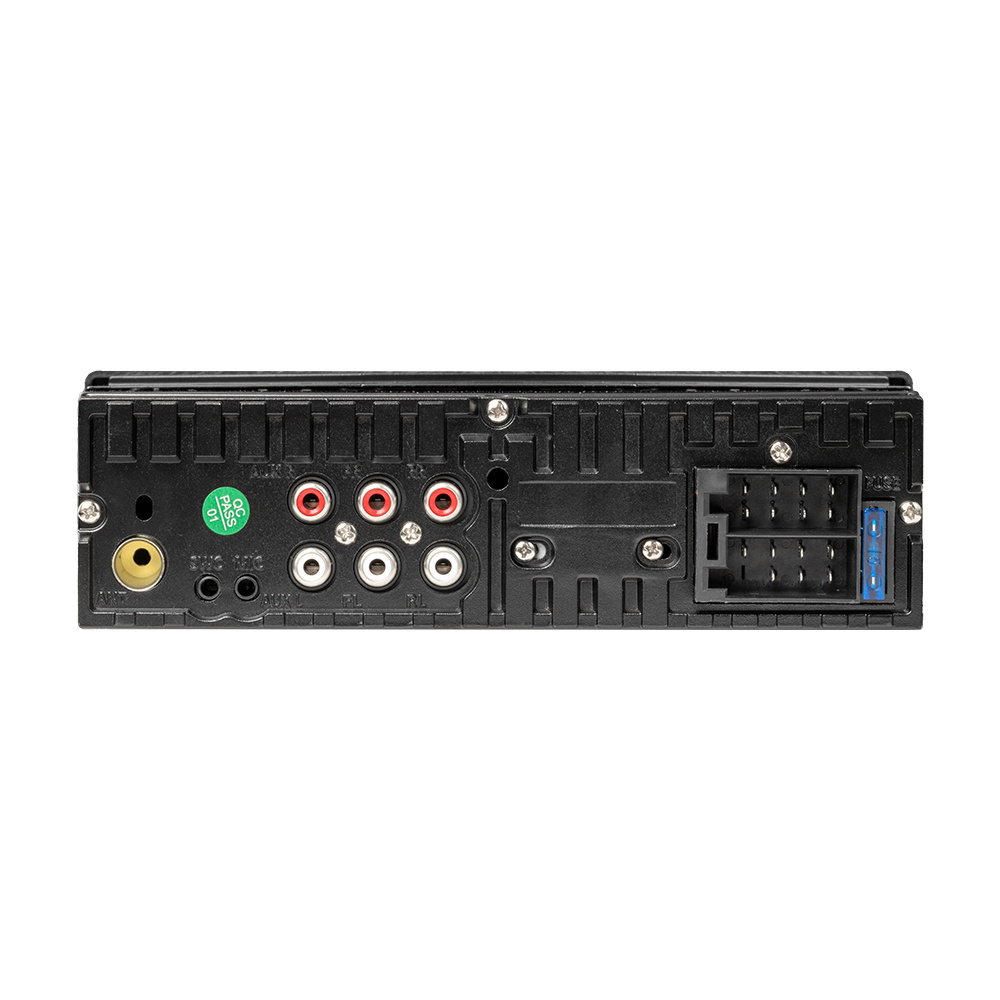 GAS MAD M110-BTR, radio samochodowe z Bluetooth 5.3, AUX, USB-C i 2 parami wyjść liniowych