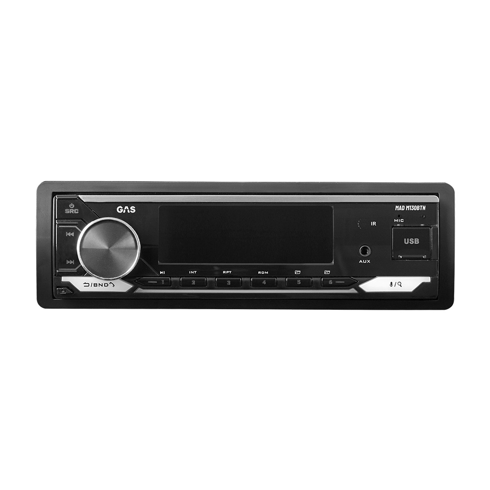 GAS MAD M130-BTN radio samochodowe z Bluetooth, DSP i 3 parami wyjść niskopoziomowych