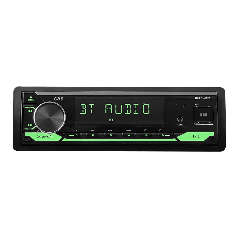 GAS MAD M130-BTN radio samochodowe z Bluetooth, DSP i 3 parami wyjść niskopoziomowych