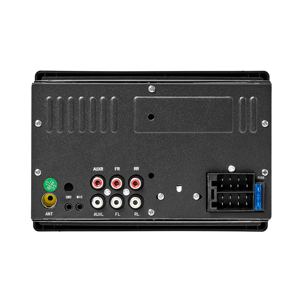 GAS MAD M210-BTR, radio samochodowe 2-DIN z Bluetooth i 2 parami wyjść niskopoziomowych