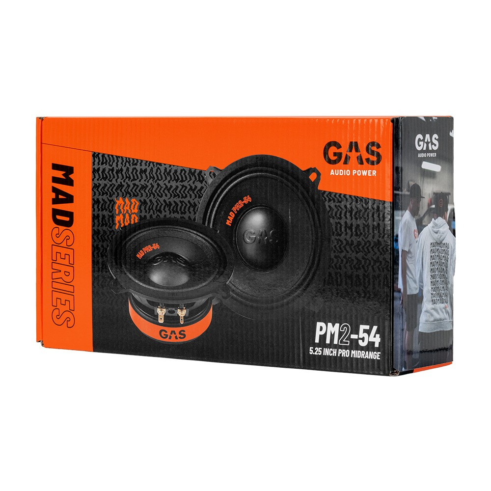 GAS MAD PM2-54, świetny 5.25-calowy midbass