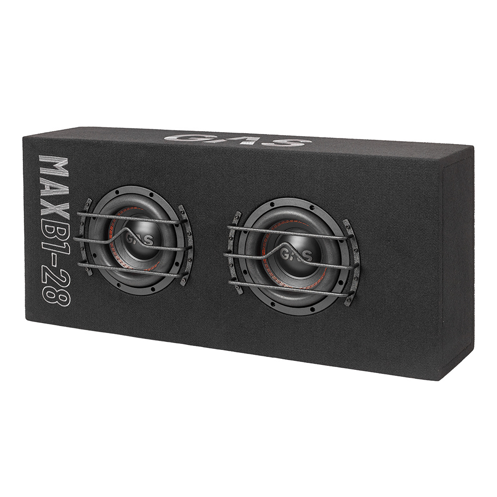 GAS MAX B1-28, naprawdę ciężka obudowa basowa 2x8 cali
