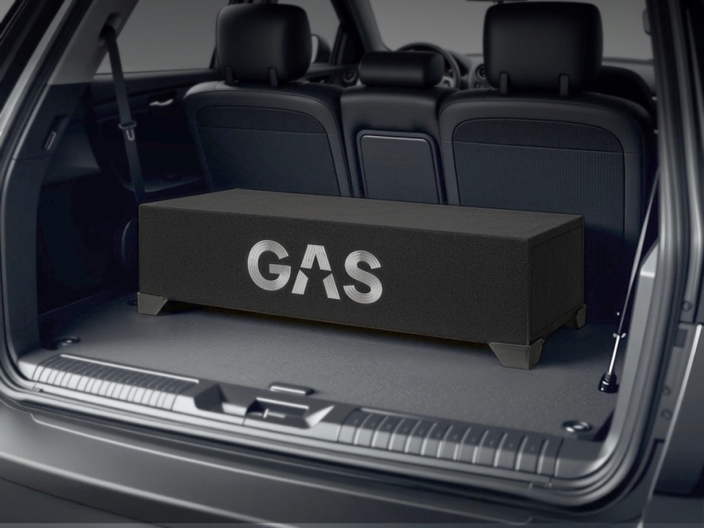 GAS MAX B1-28, naprawdę ciężka obudowa basowa 2x8 cali