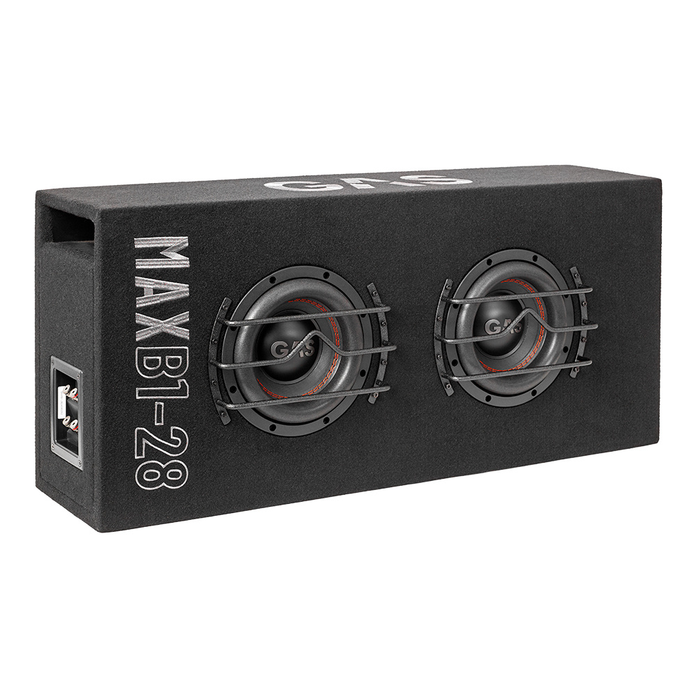 GAS MAX B1-28, naprawdę ciężka obudowa basowa 2x8 cali