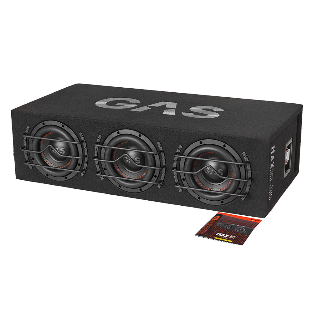 GAS MAX B1-38, naprawdę ciężka obudowa basowa 3x8 cali