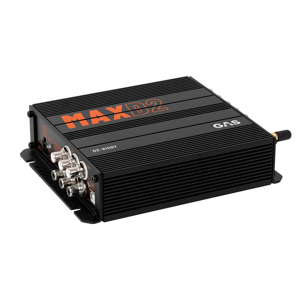 GAS MAX D2-610BT, 10-kanałowy DSP z Bluetooth