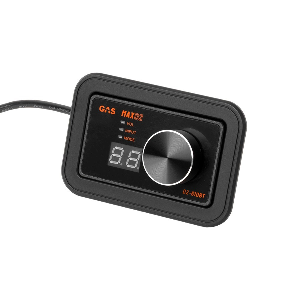 GAS MAX D2-610BT, 10-kanałowy DSP z Bluetooth