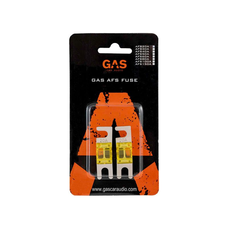 Bezpiecznik GAS AFS 20A, 2 szt.