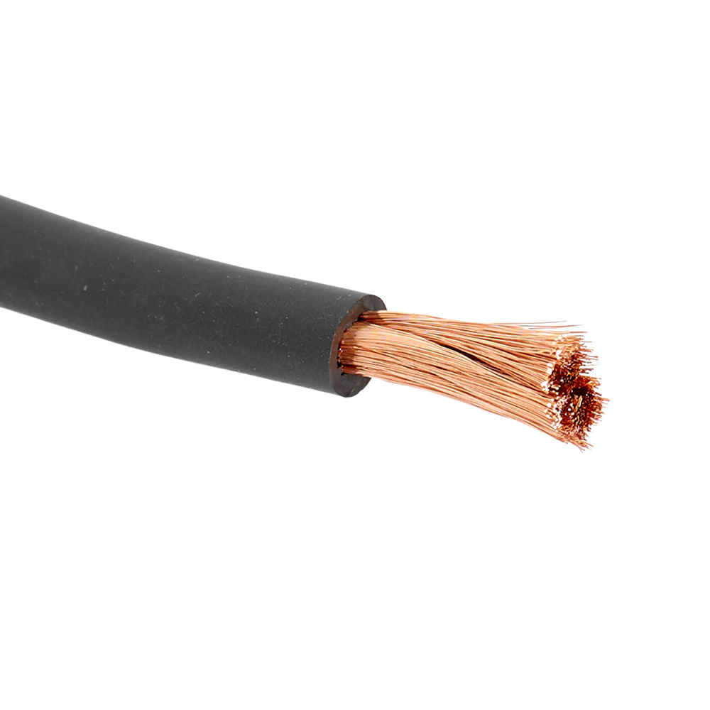 GAS MAX czarny kabel zasilający OFC 10mm², 2 metry