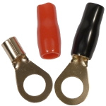 GAS końcówka oczkowa z osłoną, 8mm²