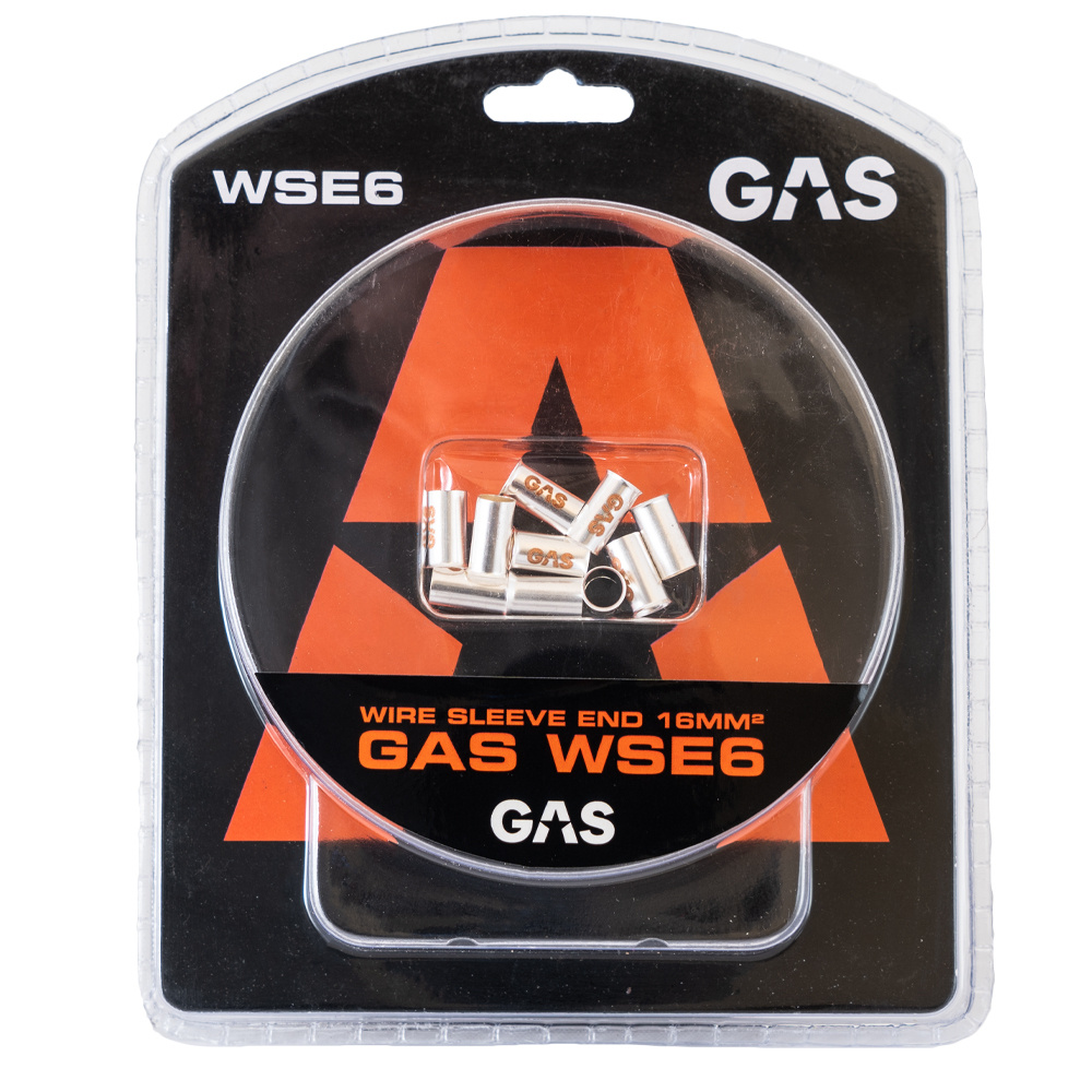 GAS 10-pack tulejek końcowych/kablowych, kabel 16mm²