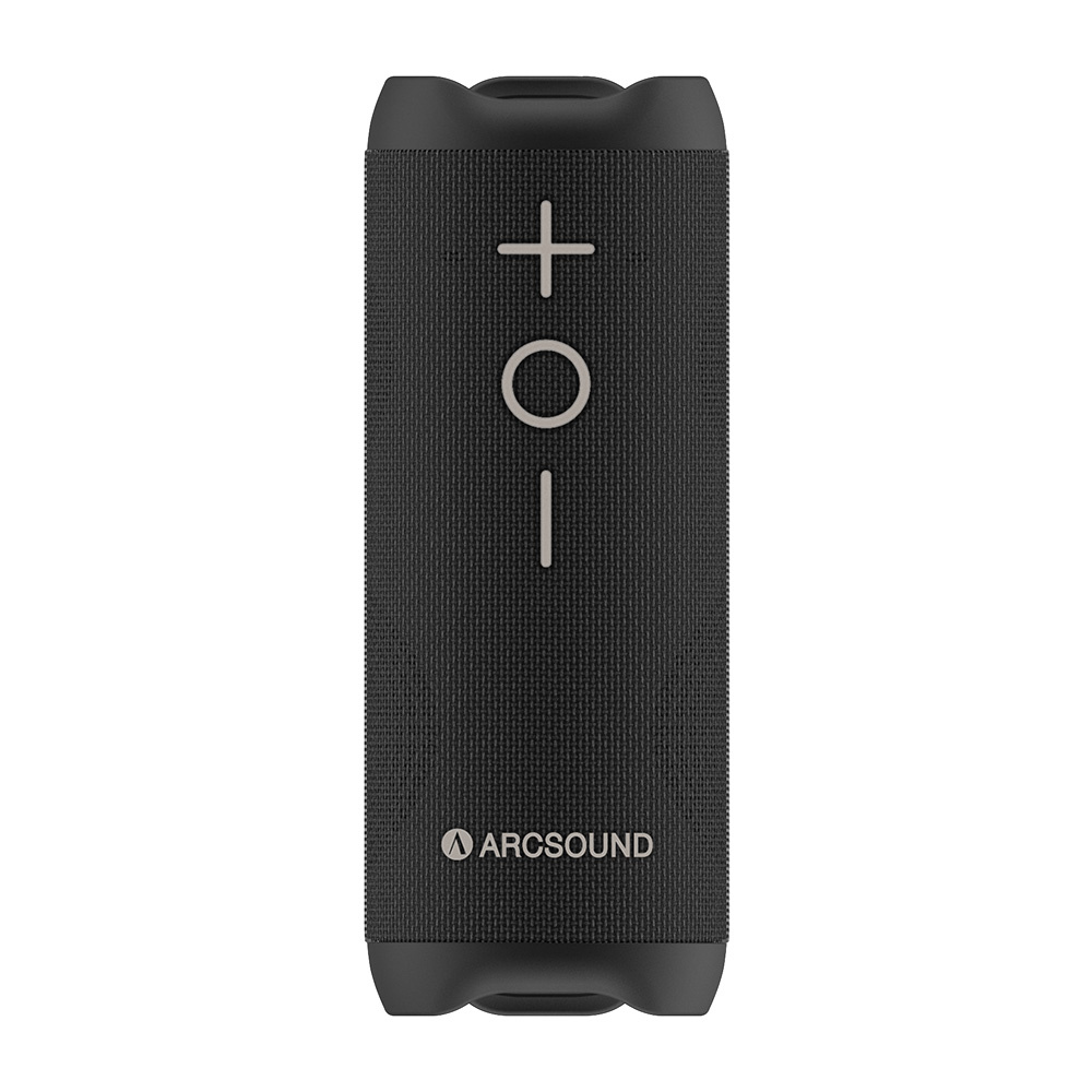 Arcsound EDGE mocny przenośny głośnik z Bluetooth, czarny