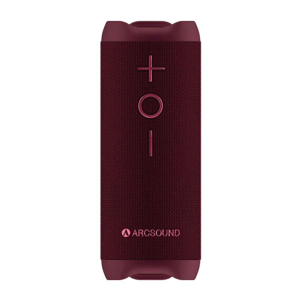 Arcsound EDGE Ruby Red mocny przenośny głośnik z Bluetooth