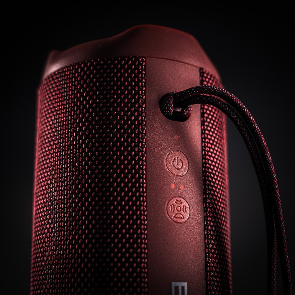 Arcsound EDGE Ruby Red mocny przenośny głośnik z Bluetooth