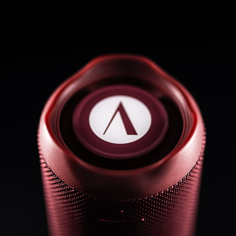 Arcsound EDGE Ruby Red mocny przenośny głośnik z Bluetooth