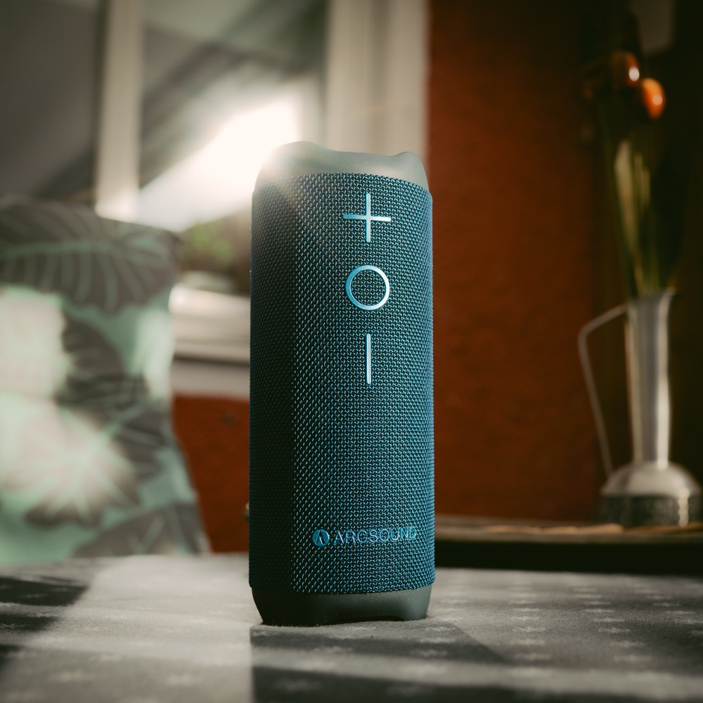 Arcsound EDGE Sapphire Blue mocny przenośny głośnik z Bluetooth