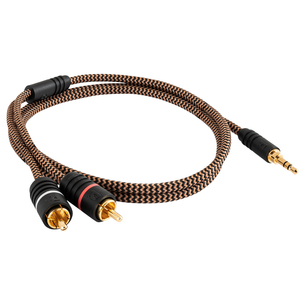 Proson Arctic 3.5mm-2x RCA-męski, 1 metr