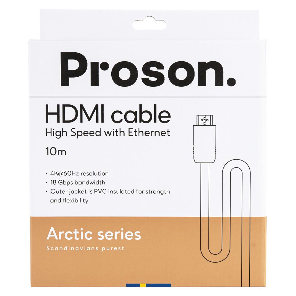 Proson Arctic kabel HDMI 4K, 10 metrów