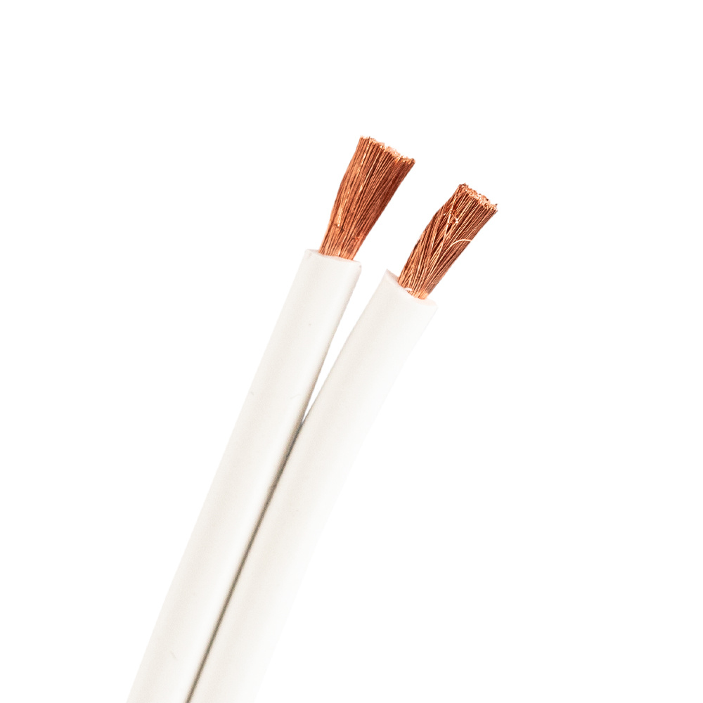 Proson Arctic 2x4.0 mm² biały kabel głośnikowy, metr bieżący