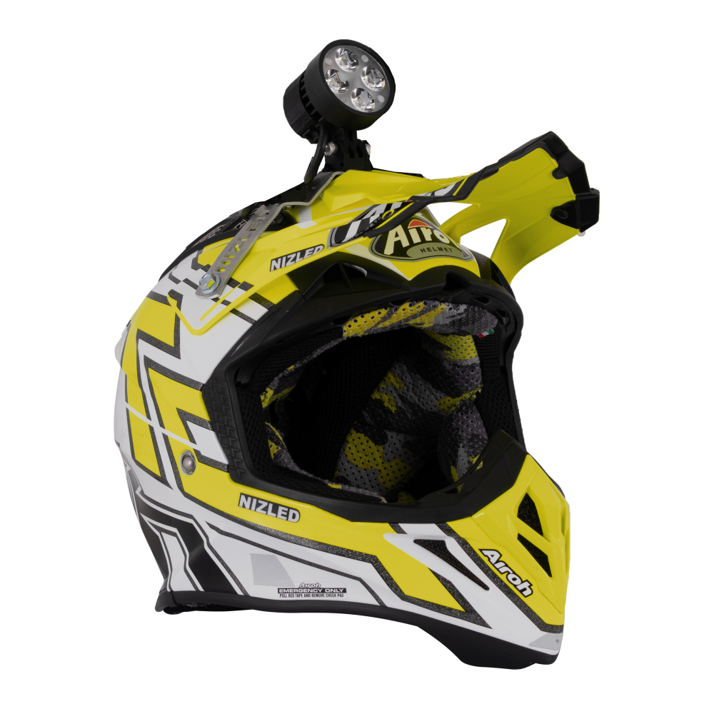 Nizled zestaw lampy do kasku bez wentylatora 1x40w do akumulatora 16,8v / pracy z mc