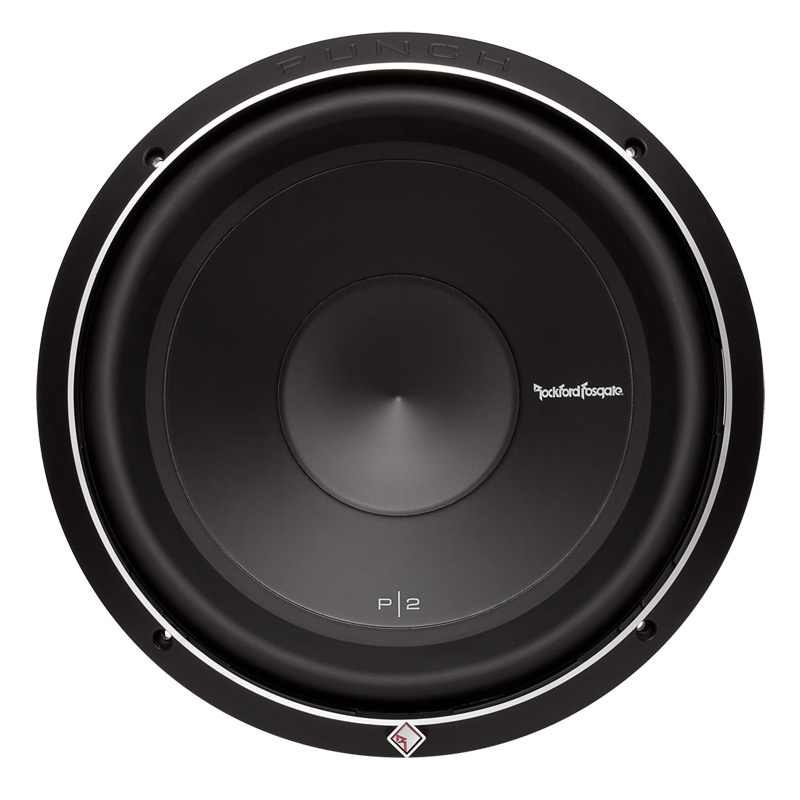 2-pak Rockford Fosgate Punch P2D412 i GAS MAX A2-1500.1DL, zestaw basowy