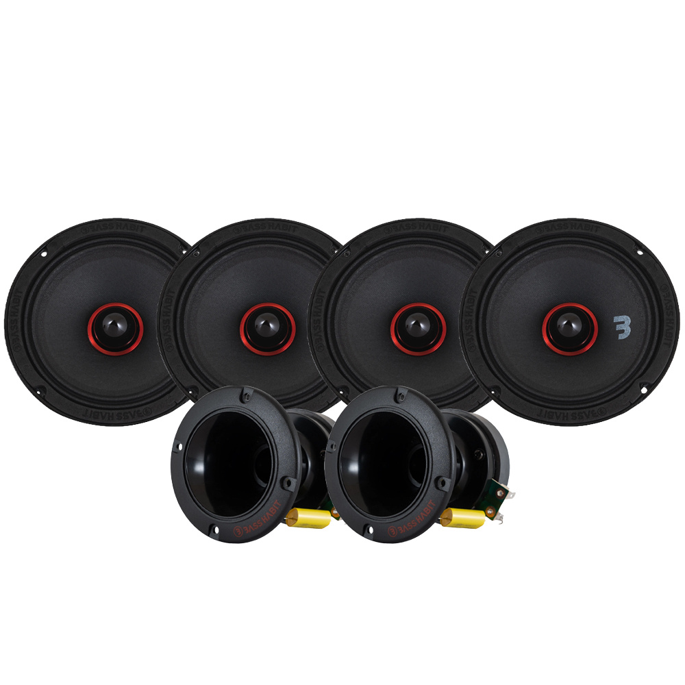 Pakiet SPL Bass Habit Elite SE165M i SP35H, średni